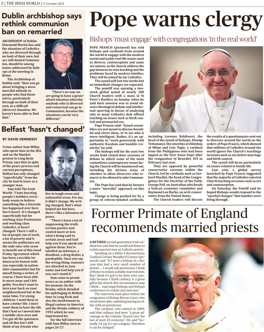 Irish World Preview Pages