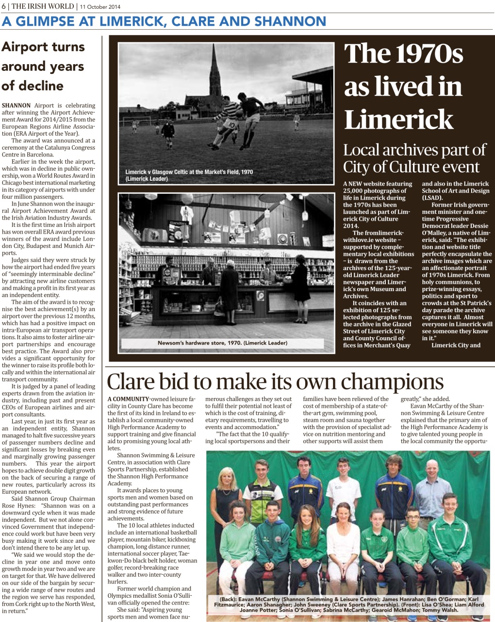 Irish World Preview Pages