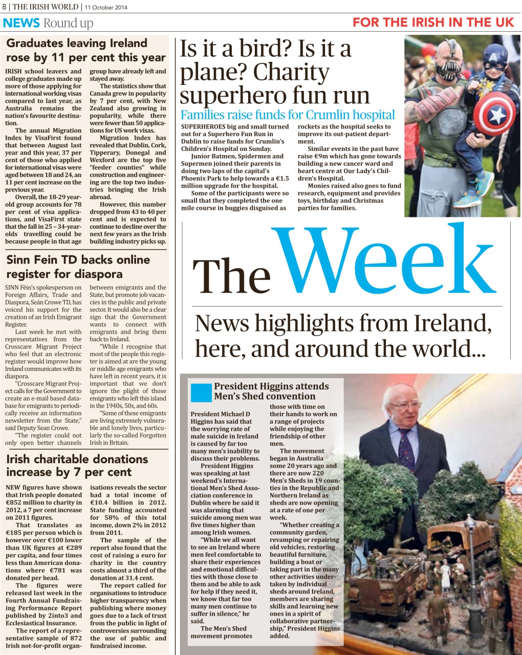 Irish World Preview Pages