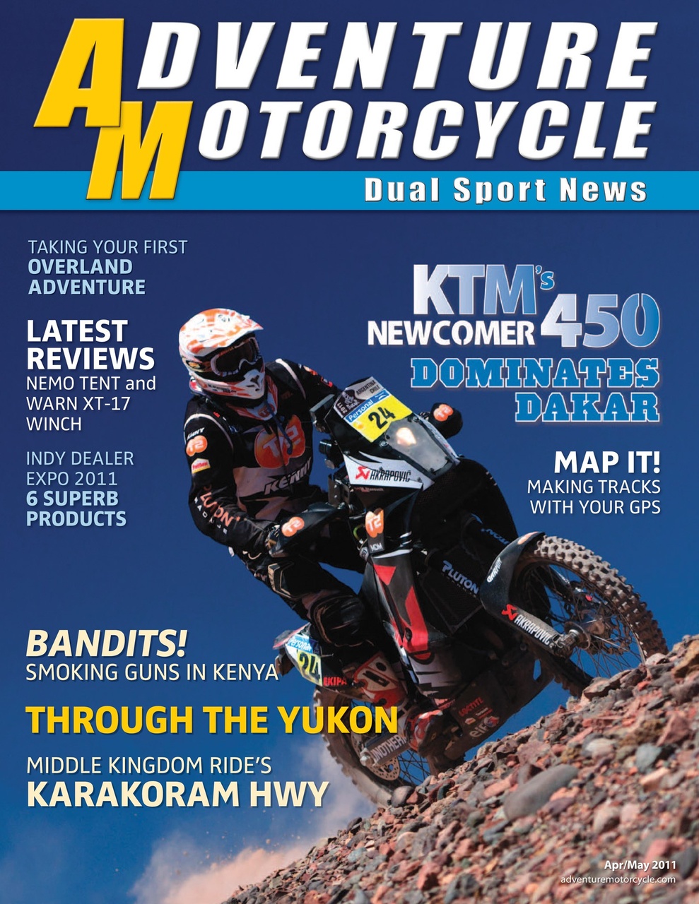 Adventure Motorcycle Preview Pages
