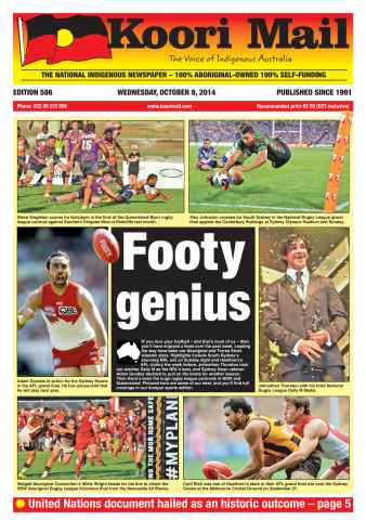 Koori Mail issue Issue 586