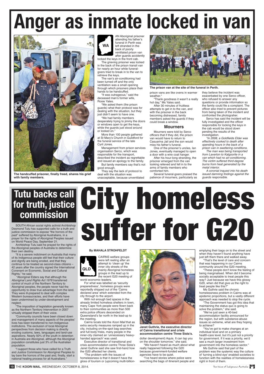 Koori Mail Preview Pages