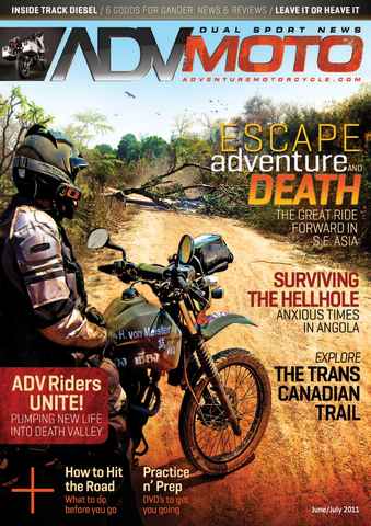 Adventure Motorcycle issue June 2011