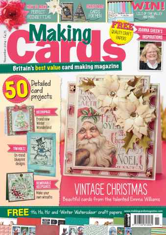 Making Cards & Papercraft issue November 2014