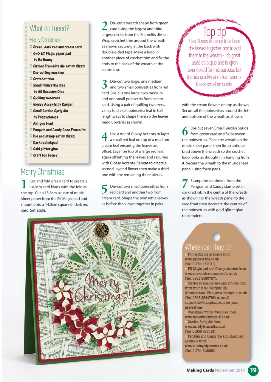 Making Cards & Papercraft Preview Pages