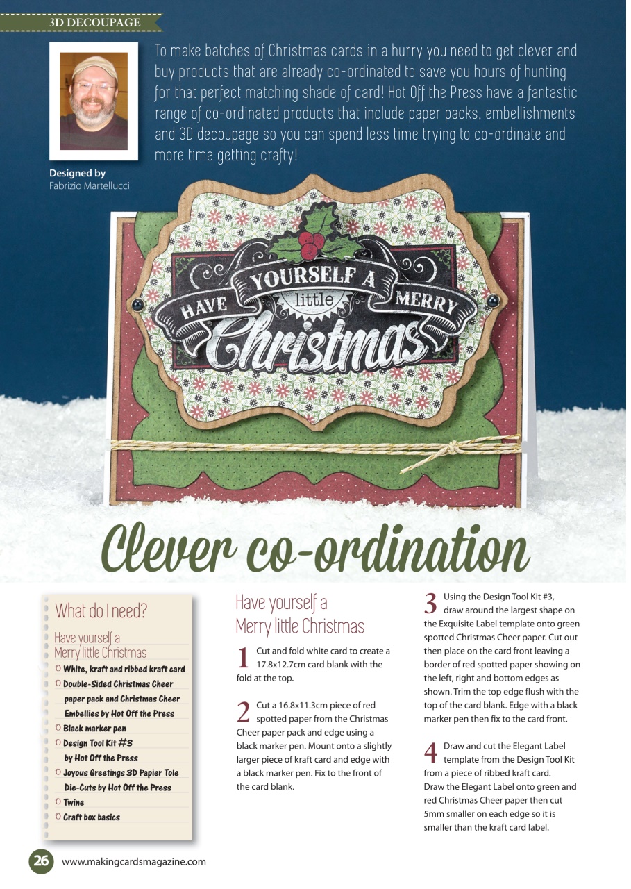 Making Cards & Papercraft Preview Pages