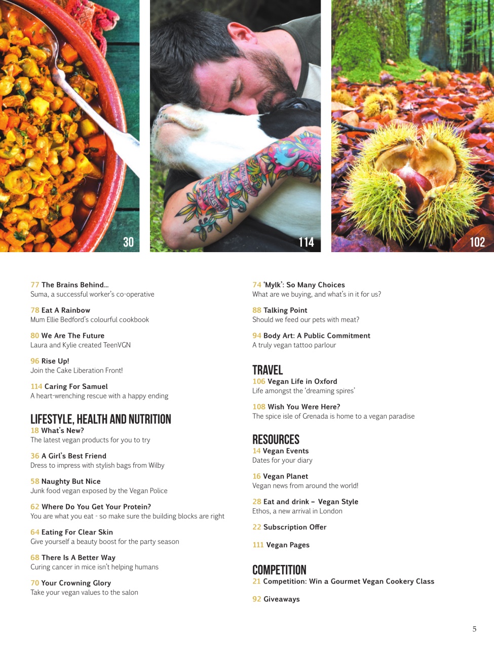 Vegan Life Preview Pages