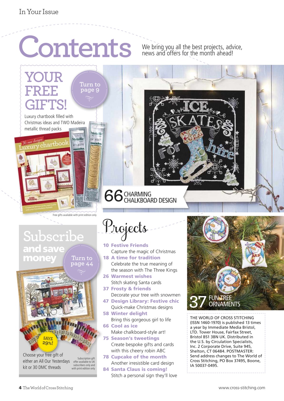 The World of Cross Stitching Preview Pages