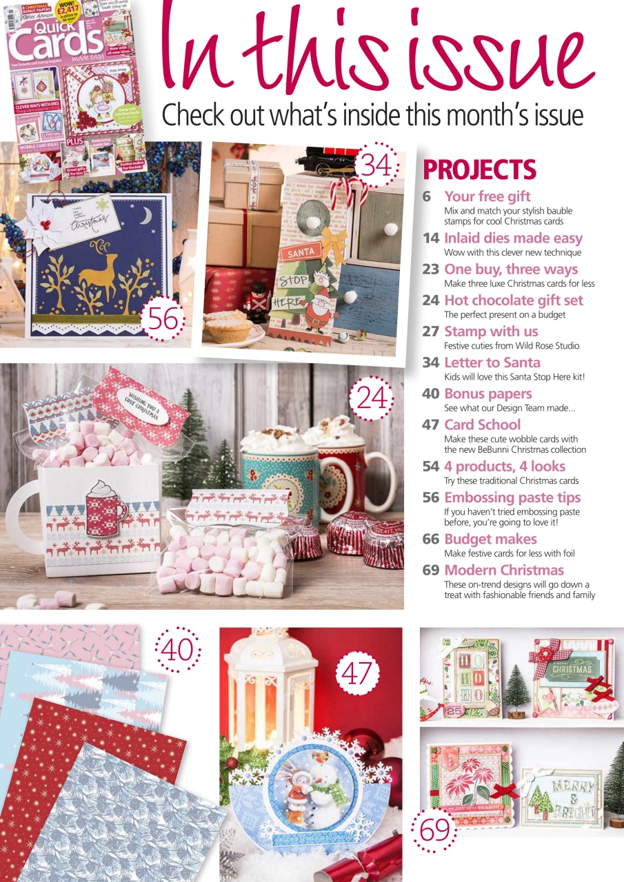 Quick Cards Made Easy Preview Pages