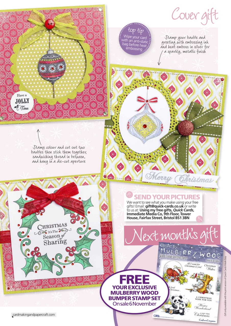 Quick Cards Made Easy Preview Pages