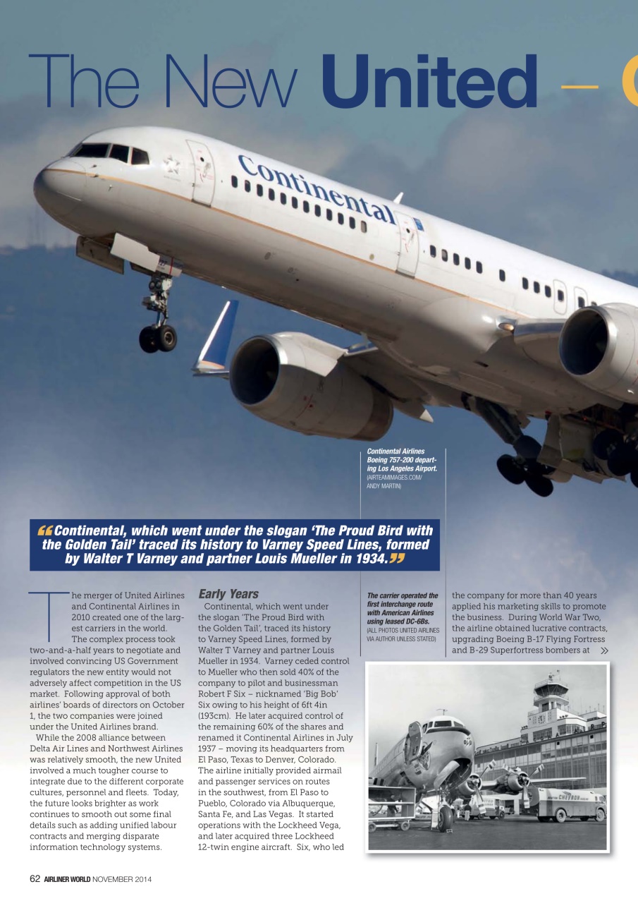 Airliner World Preview Pages