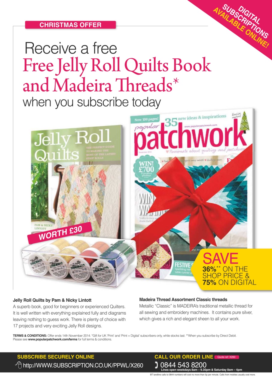 Popular Patchwork Magazine Preview Pages
