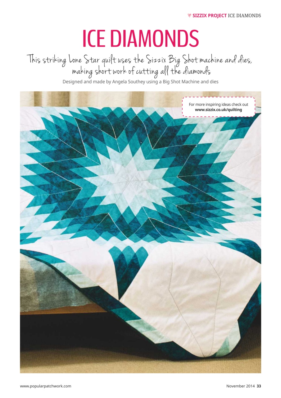 Popular Patchwork Magazine Preview Pages