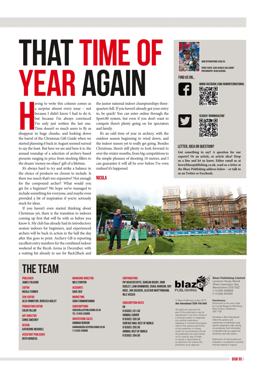 Bow International Preview Pages