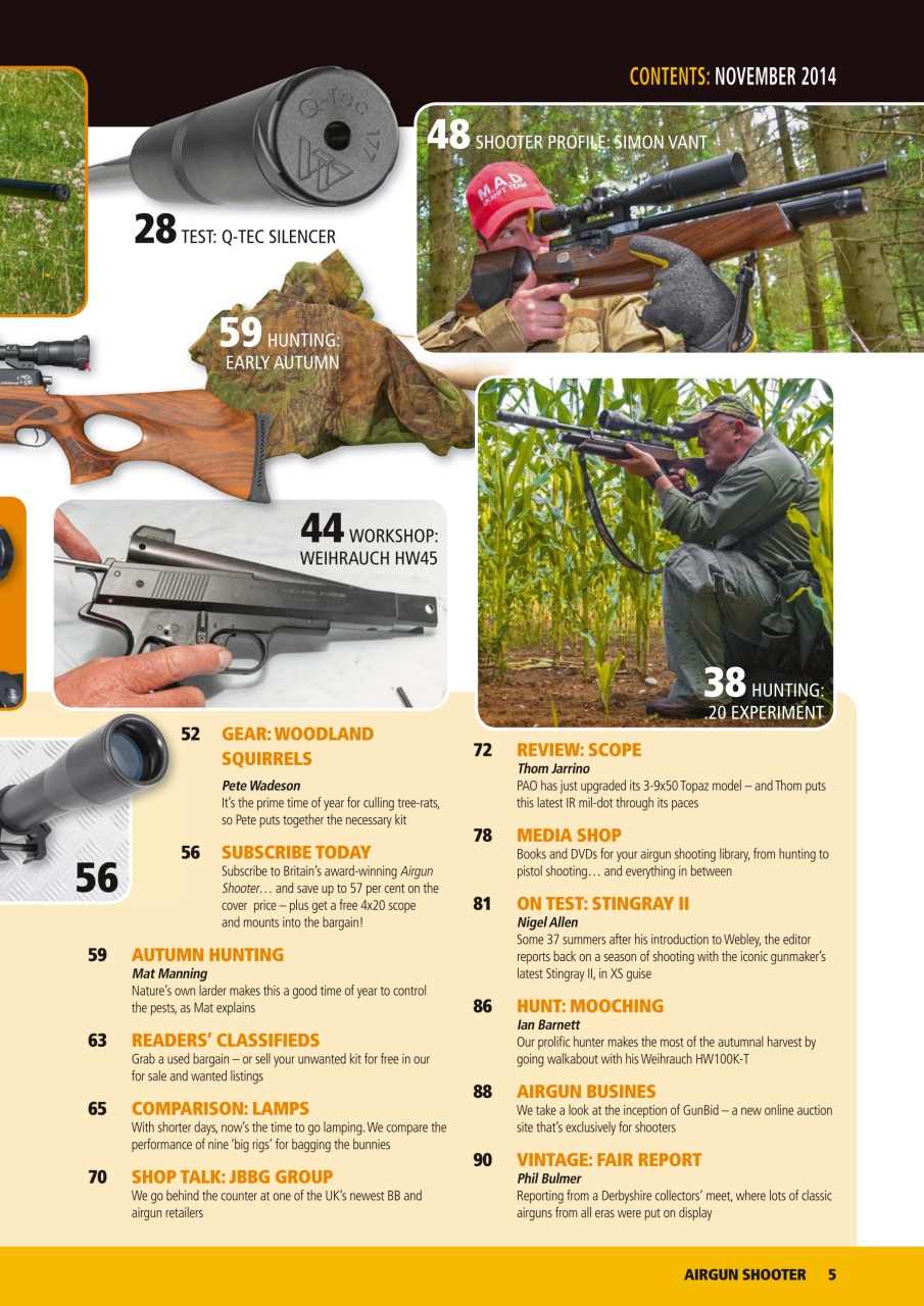 Airgun Shooter Preview Pages
