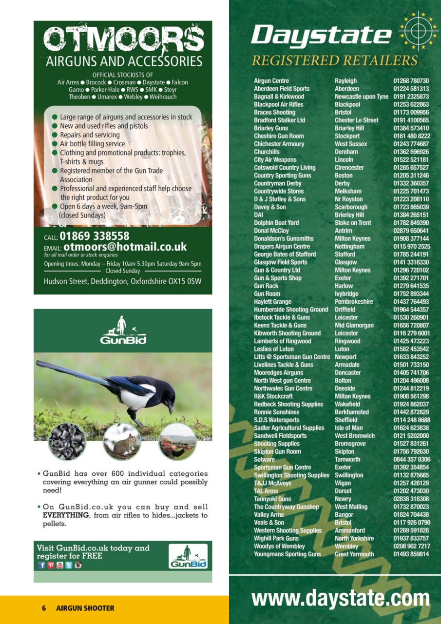 Airgun Shooter Preview Pages