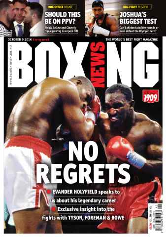 Boxing News issue October 7th 2014