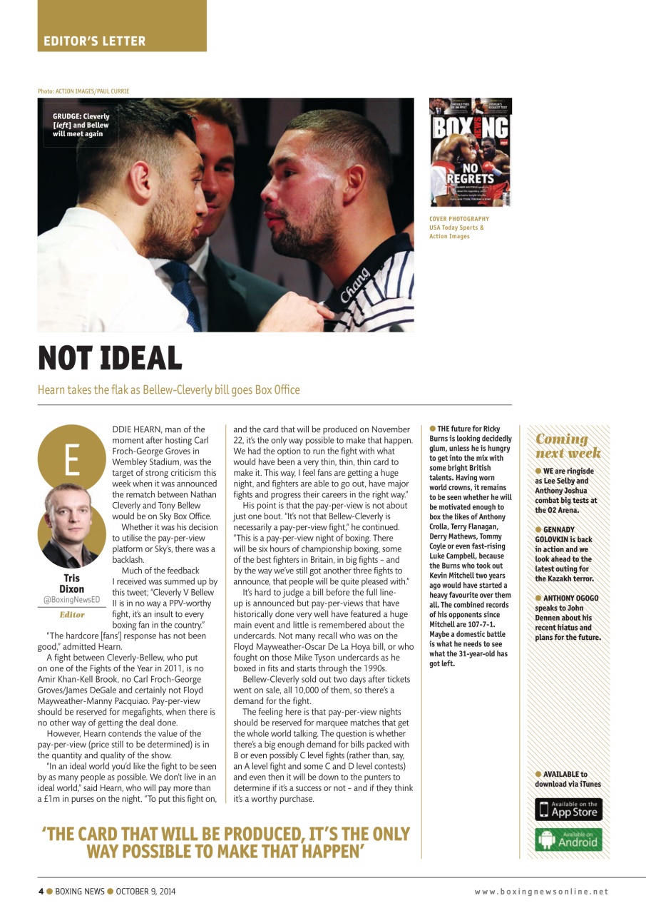 Boxing News Preview Pages