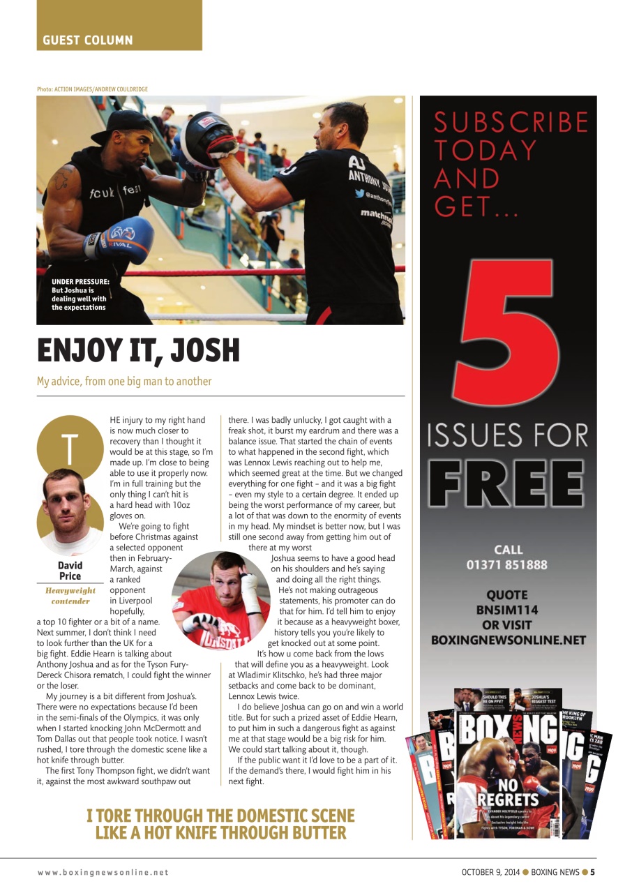 Boxing News Preview Pages