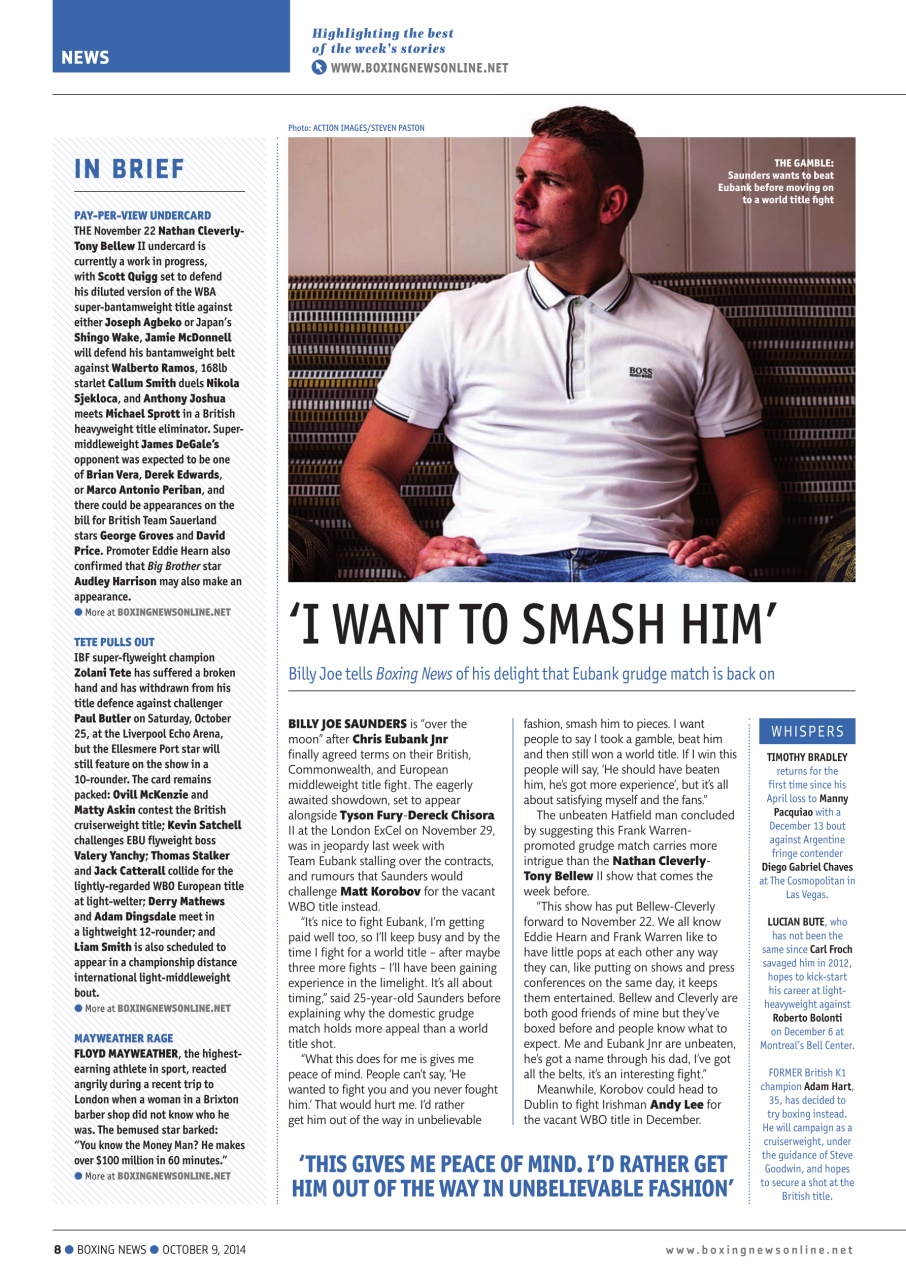 Boxing News Preview Pages