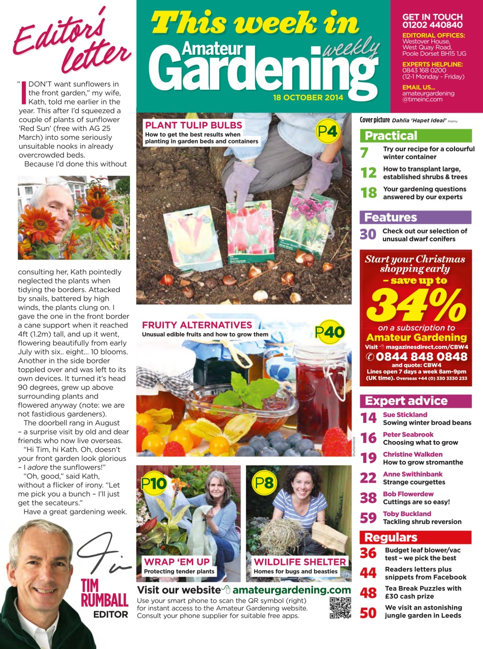 Amateur Gardening Preview Pages