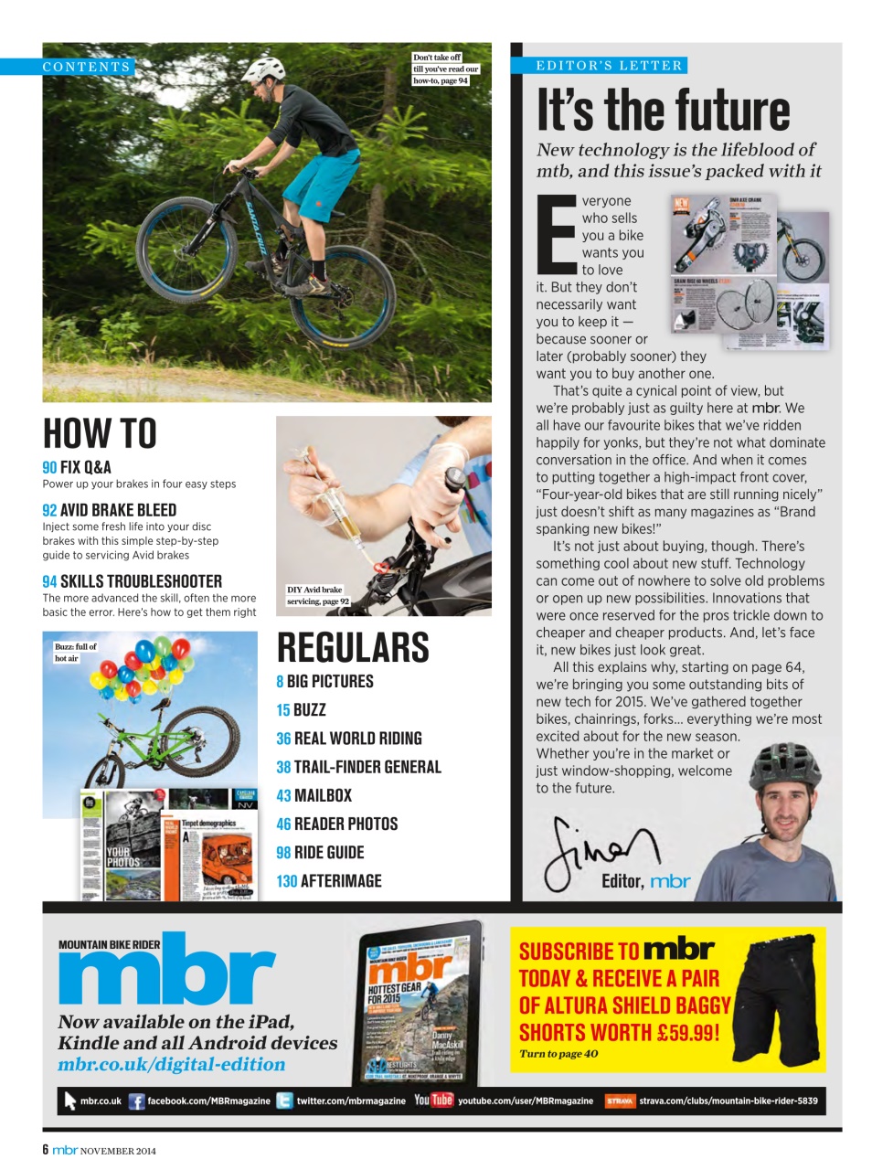 Mountain Bike Rider Preview Pages