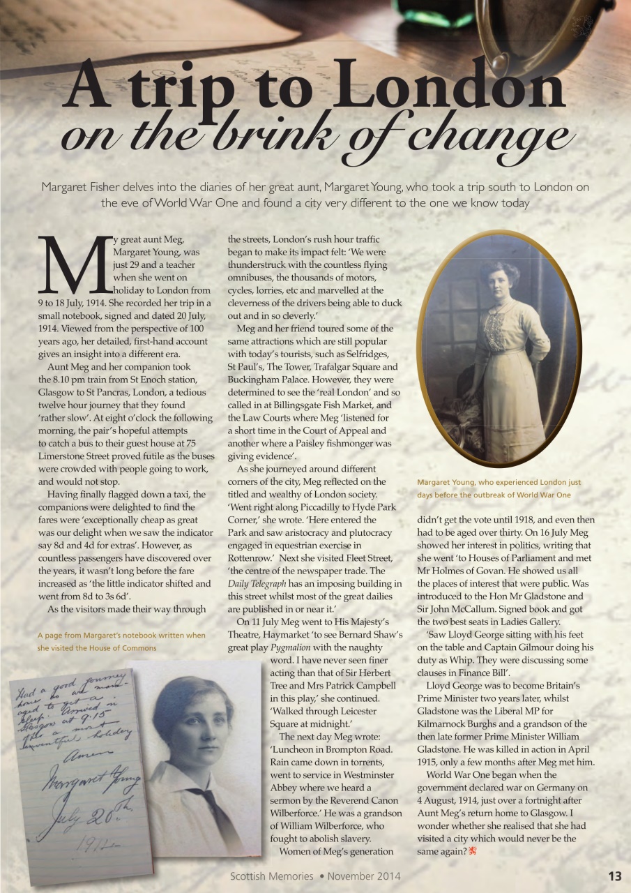 Scottish Memories Preview Pages