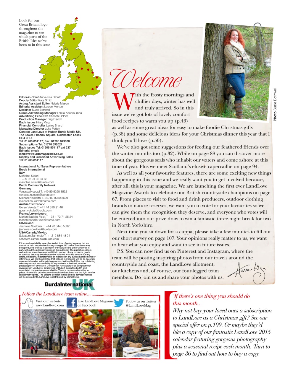 LandLove Magazine Preview Pages