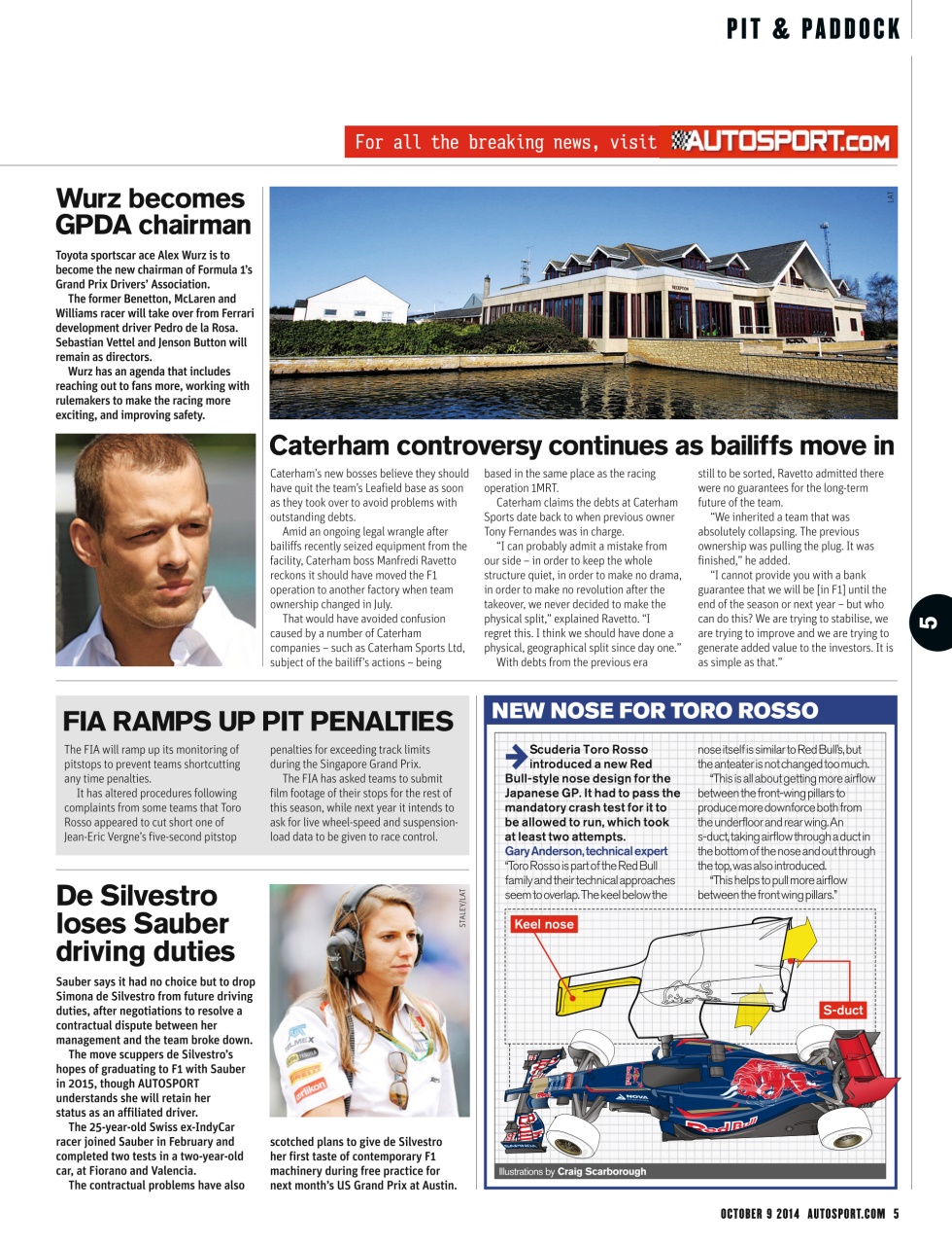 Autosport Preview Pages