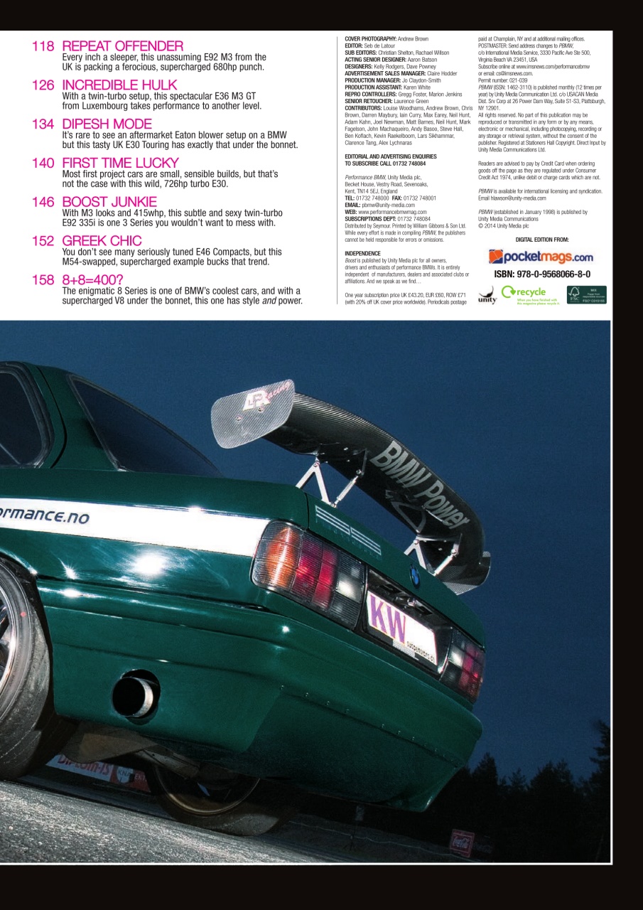 Performance BMW Preview Pages