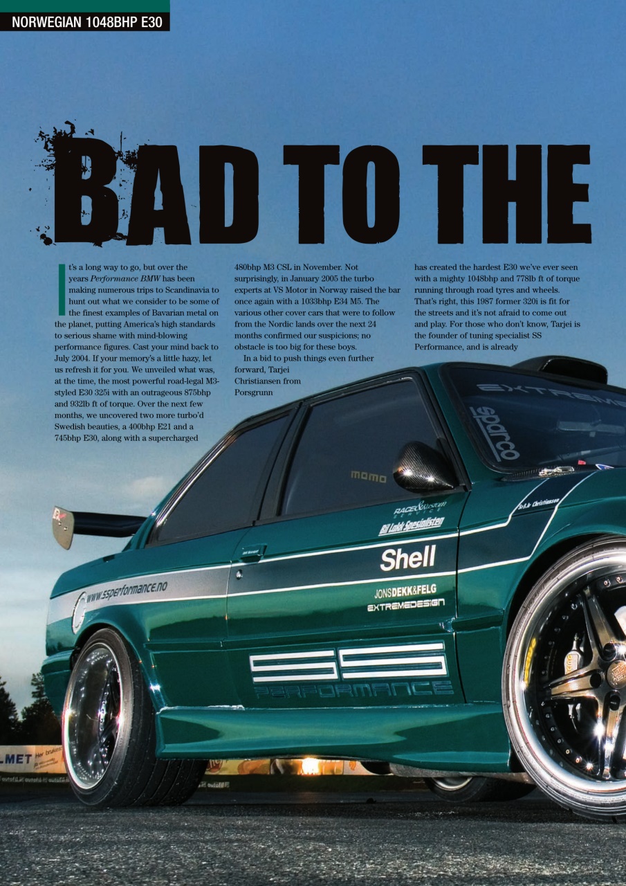 Performance BMW Preview Pages