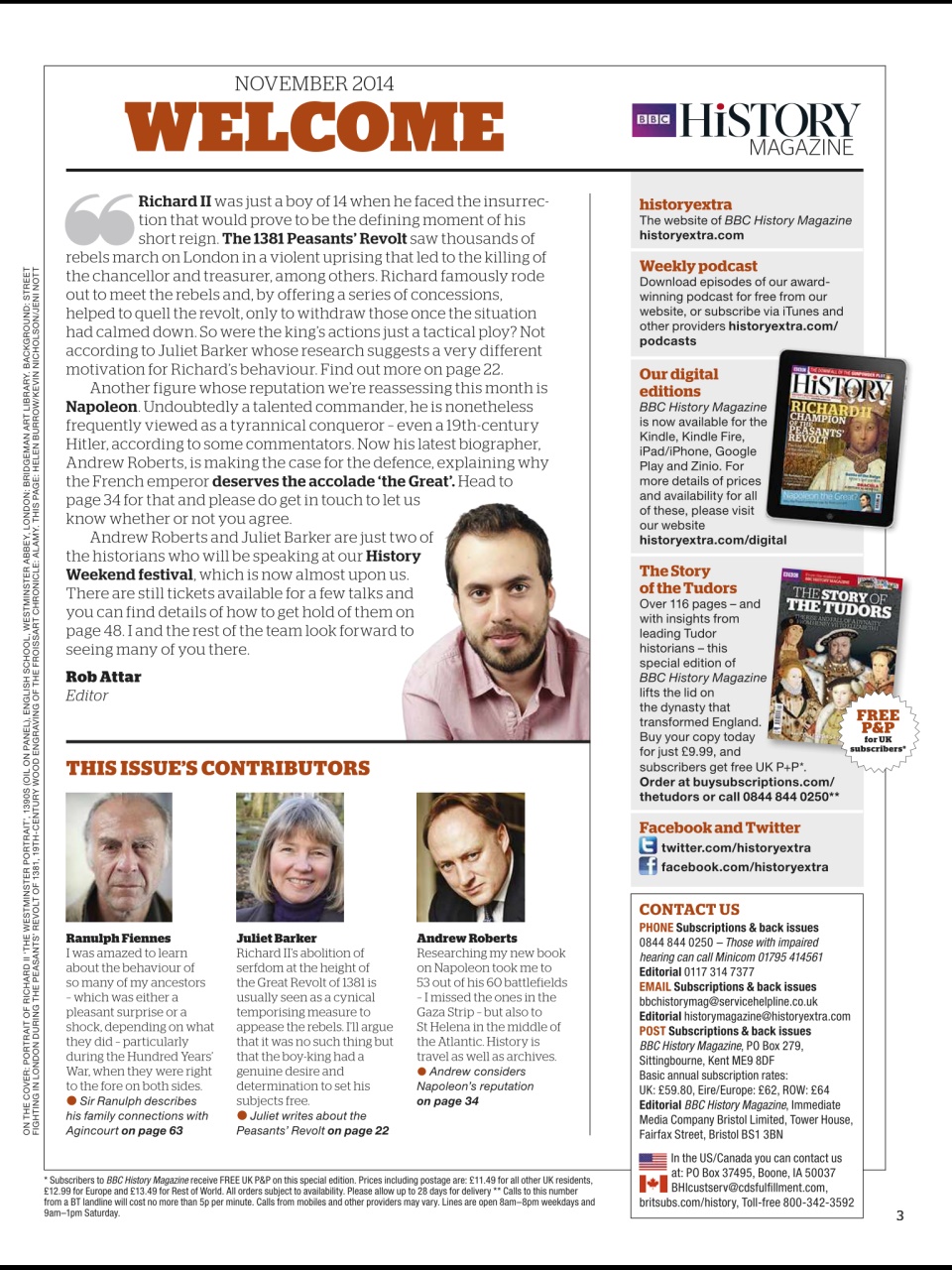 BBC History Magazine Preview Pages