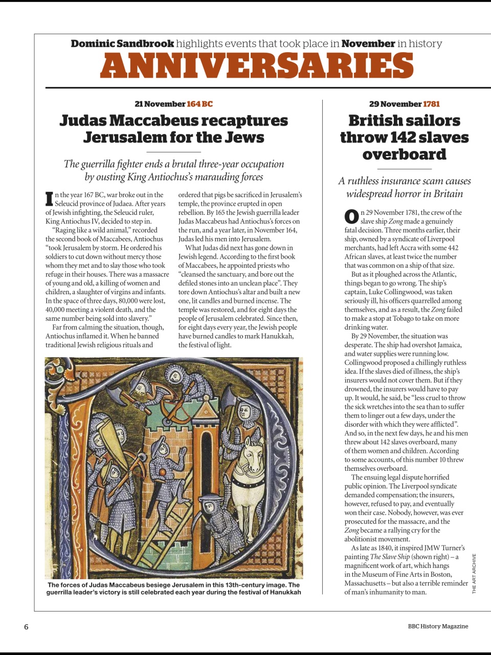 BBC History Magazine Preview Pages