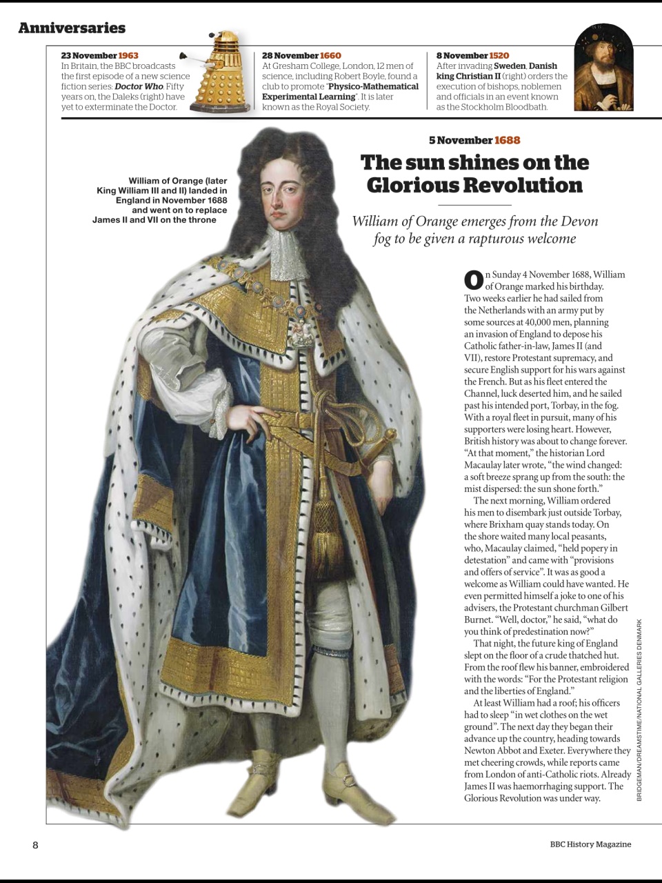 BBC History Magazine Preview Pages