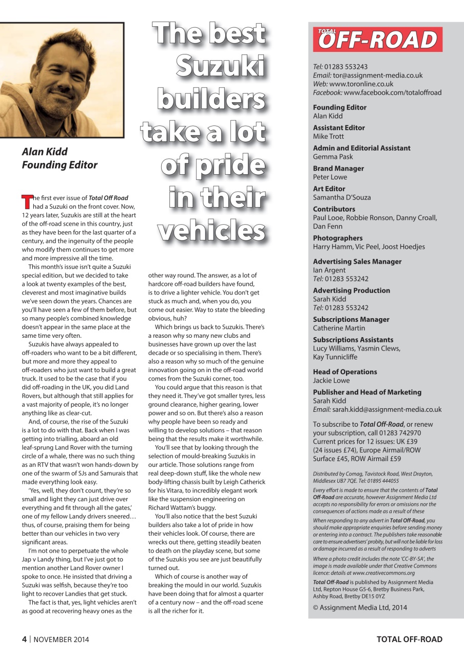 Overlander 4X4 Preview Pages