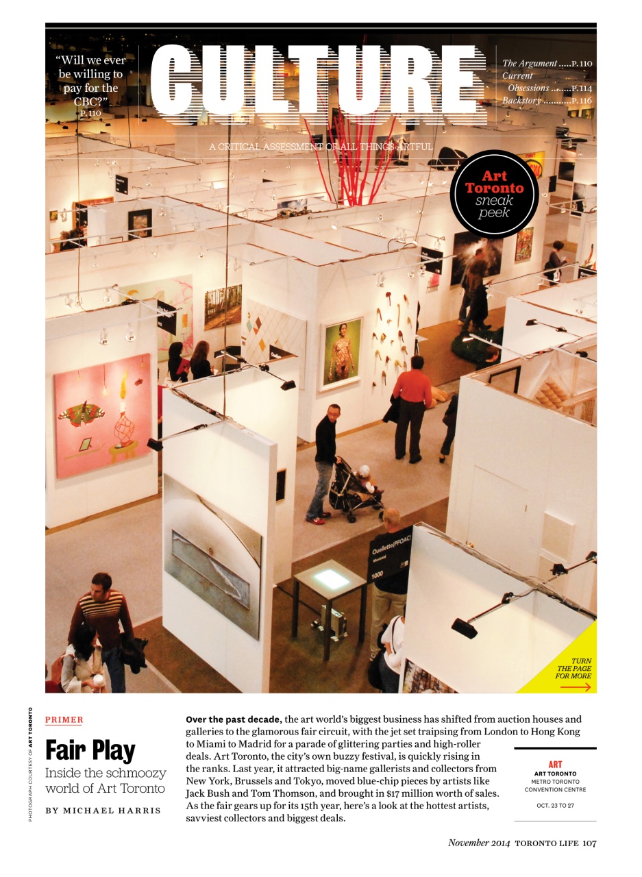 Toronto Life Preview Pages