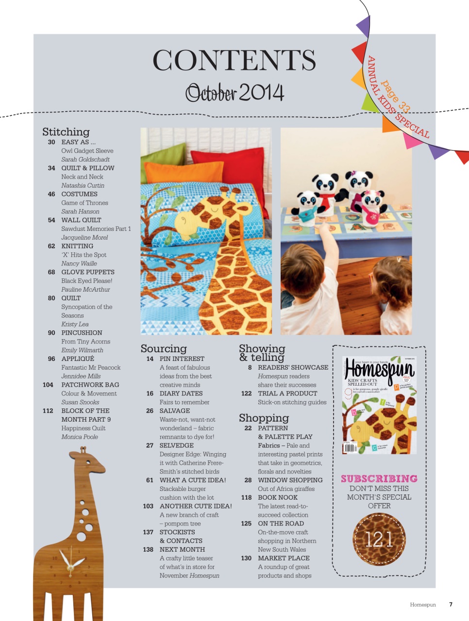 Homespun Preview Pages