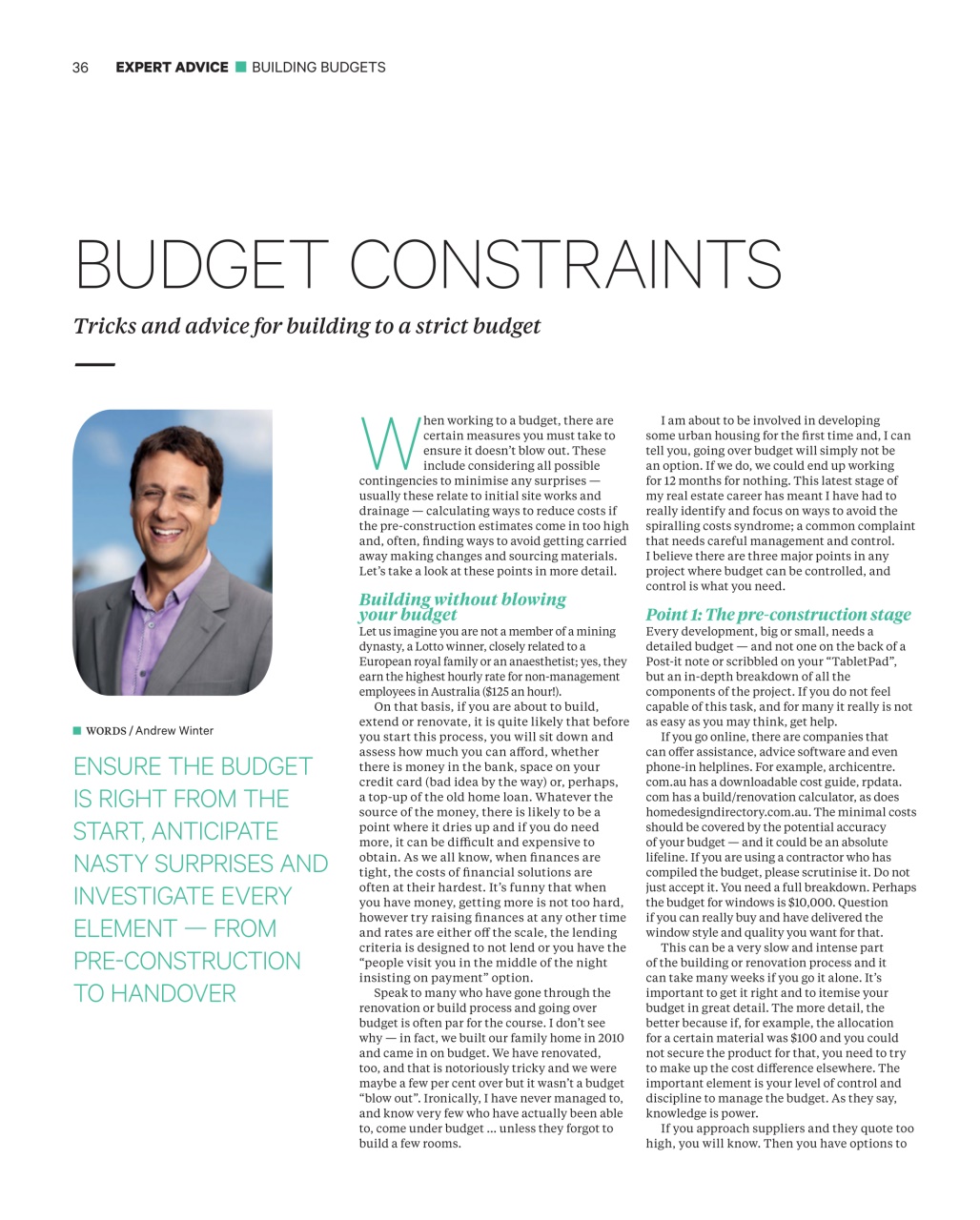 Grand Designs Australia Preview Pages