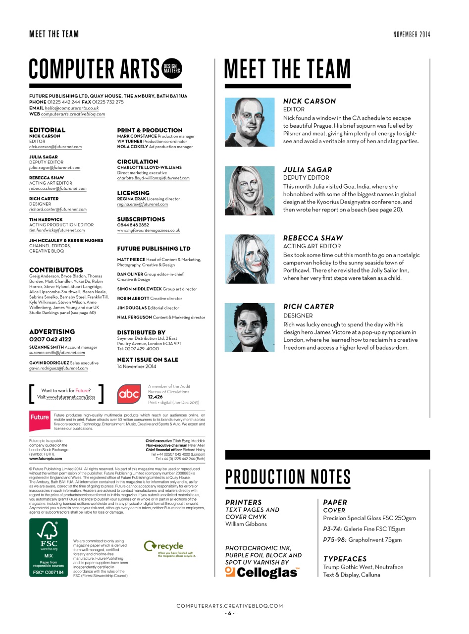 Computer Arts Preview Pages