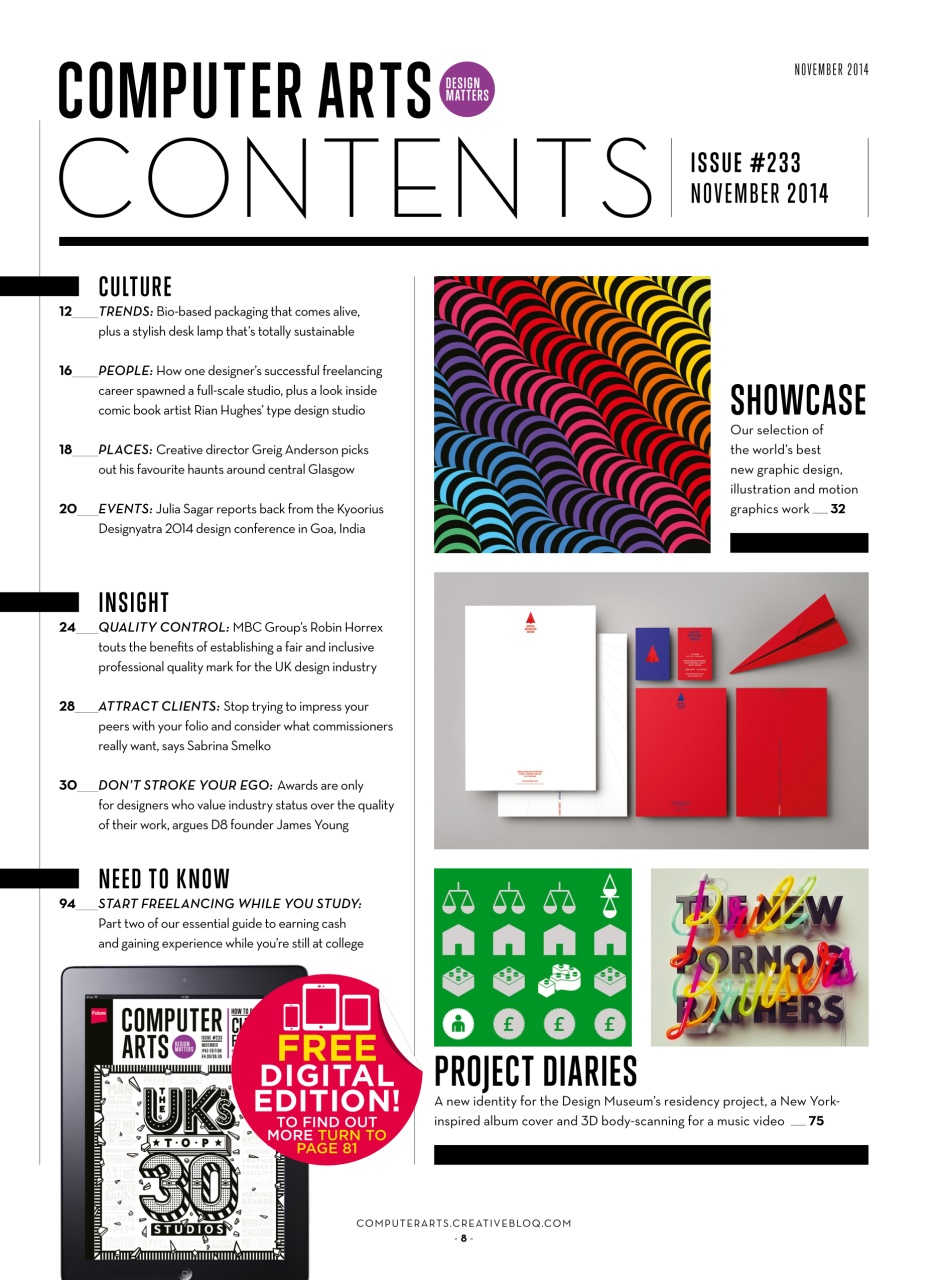 Computer Arts Preview Pages