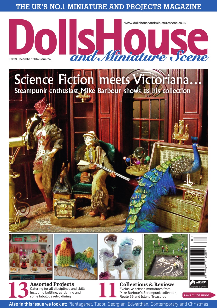 Dolls House and Miniature Scene Preview Pages