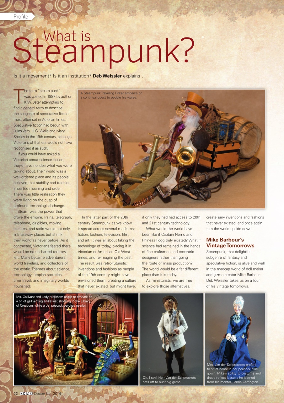 Dolls House and Miniature Scene Preview Pages