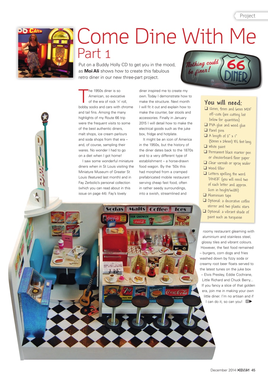 Dolls House and Miniature Scene Preview Pages