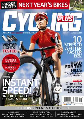Cycling Plus issue November 2014