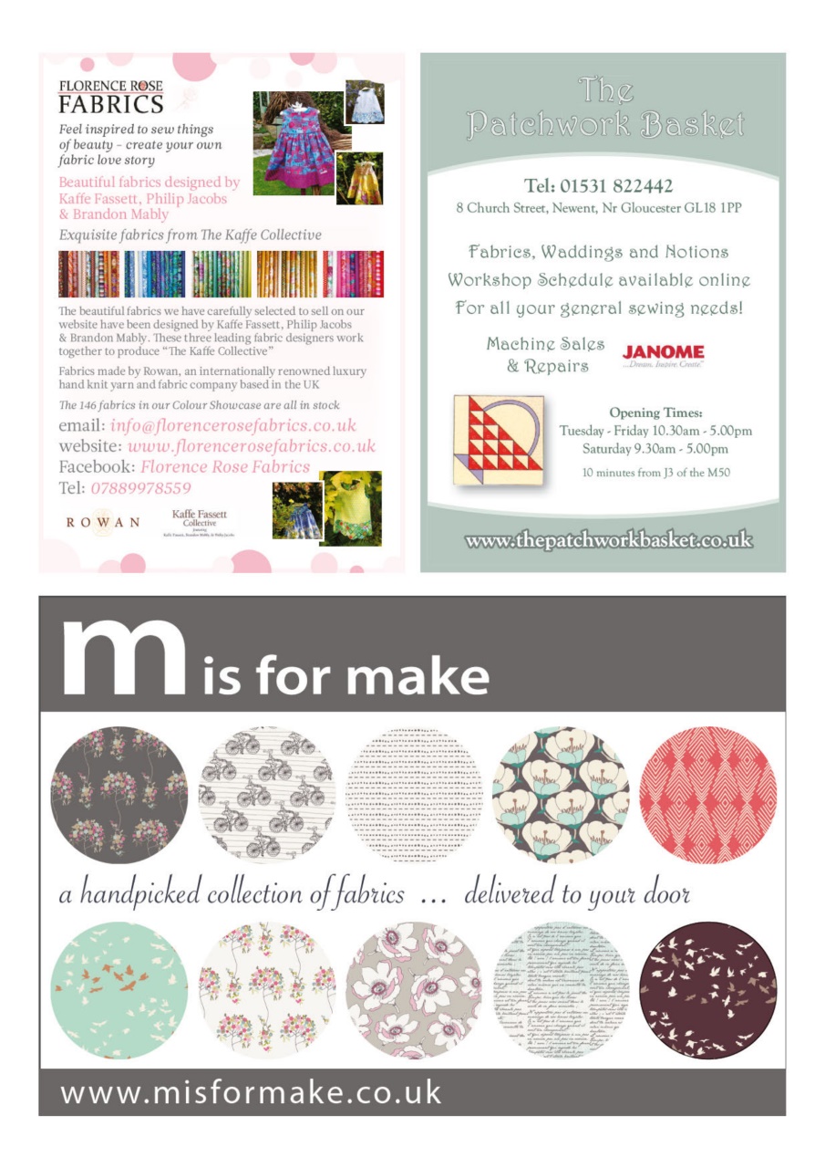 Love Patchwork & Quilting Preview Pages