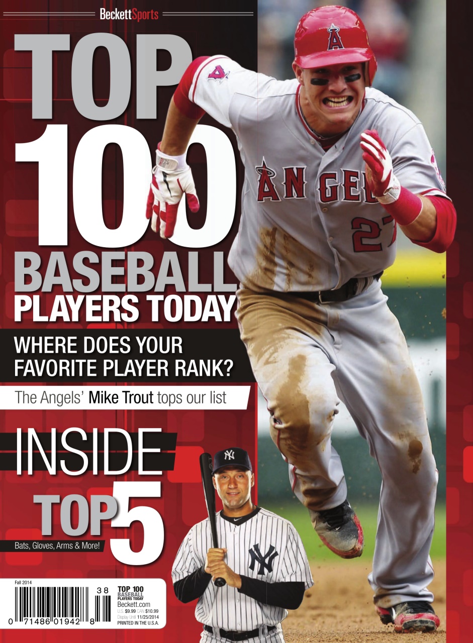 Beckett Baseball Magazine Preview Pages