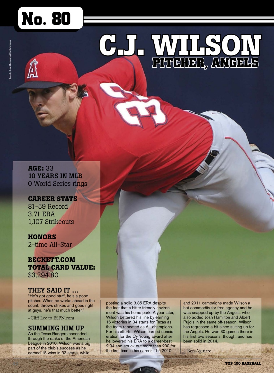 Beckett Baseball Magazine Preview Pages
