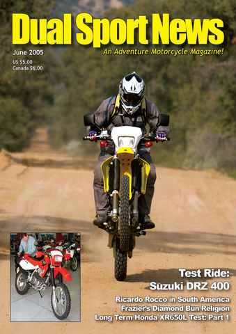 Adventure Motorcycle issue June 2005