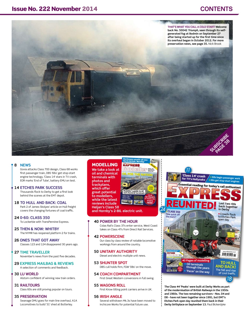 Rail Express Preview Pages