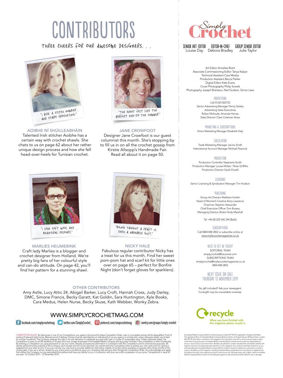 Simply Crochet Preview Pages